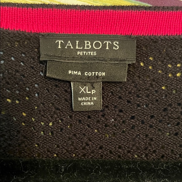 Talbots Sweaters - Talbots Pima Cotton Textured Cardigan